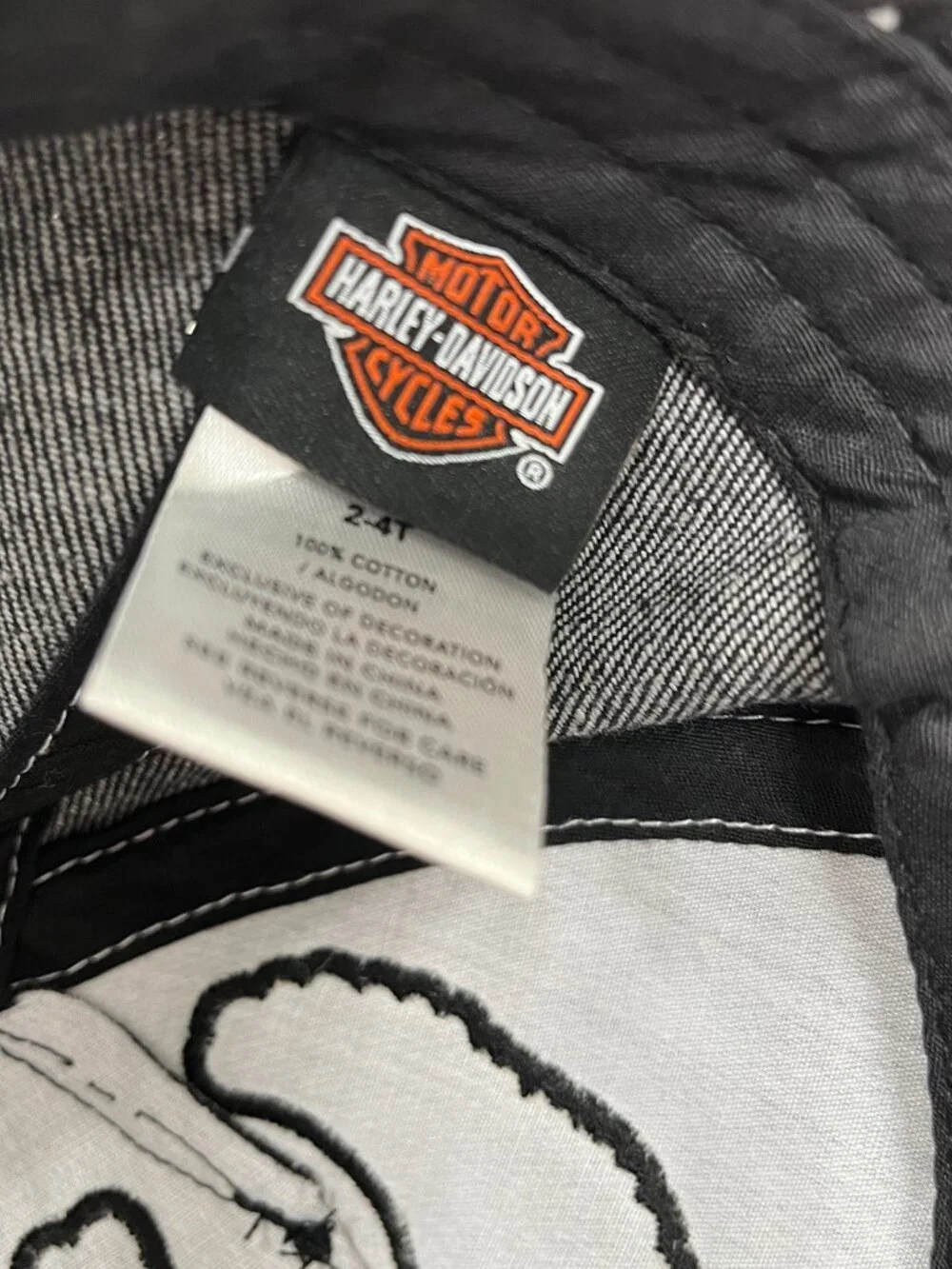 Harley-Davidson never worn
